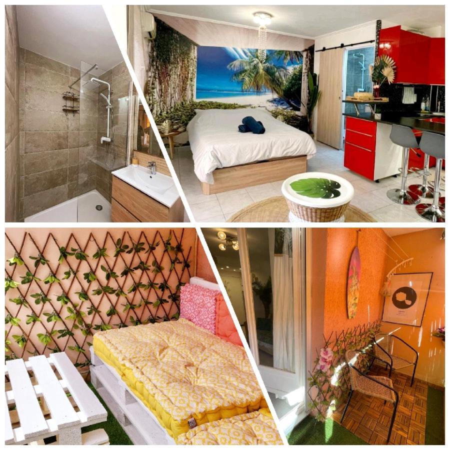 Le studio TAHITI 4 pers 600m de la plage la favière Bormes-les-Mimosas Extérieur photo